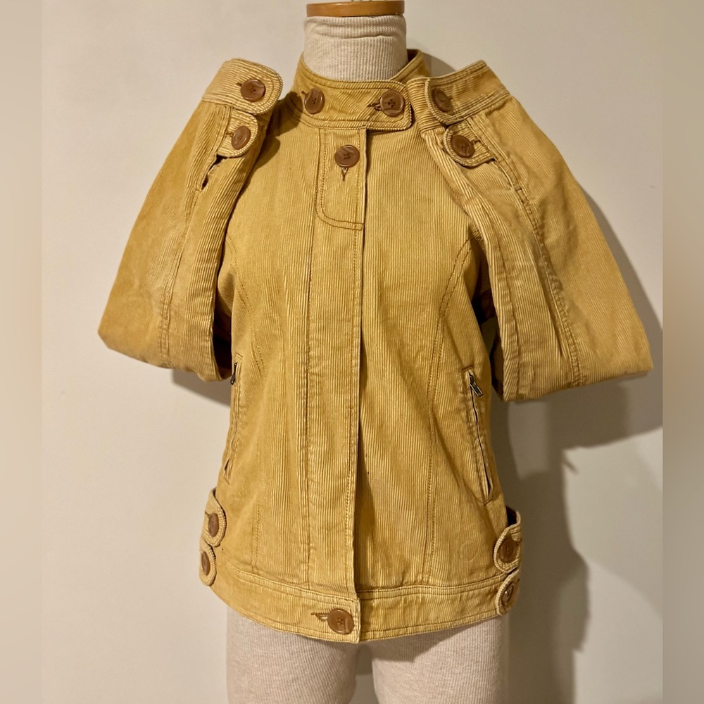 Tulle Corduroy Moto Jacket - Medium